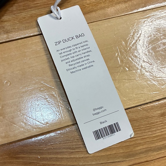NEW. Baggu Zip Duck Bag Vertical. NWT - Picture 7 of 7